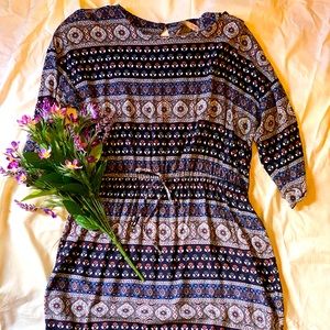 Forever 21 bohemian mini dress